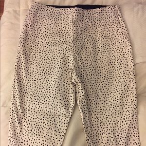 Old Navy Leopard Ankle Pants